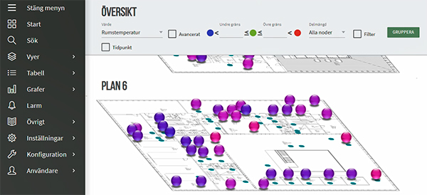 Lindinspect webgränssnitt